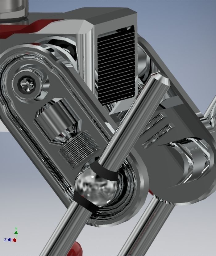 robot mecha weapon hd 3D model_3