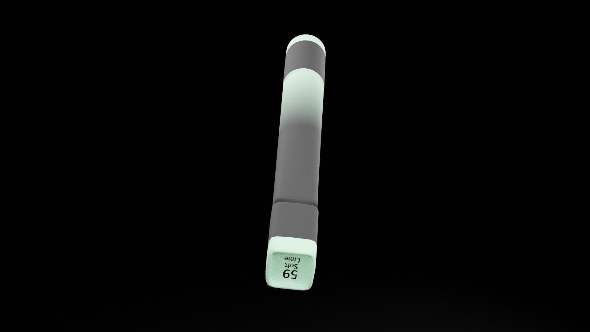 Painting Lime Marker Low-poly 3D model_4