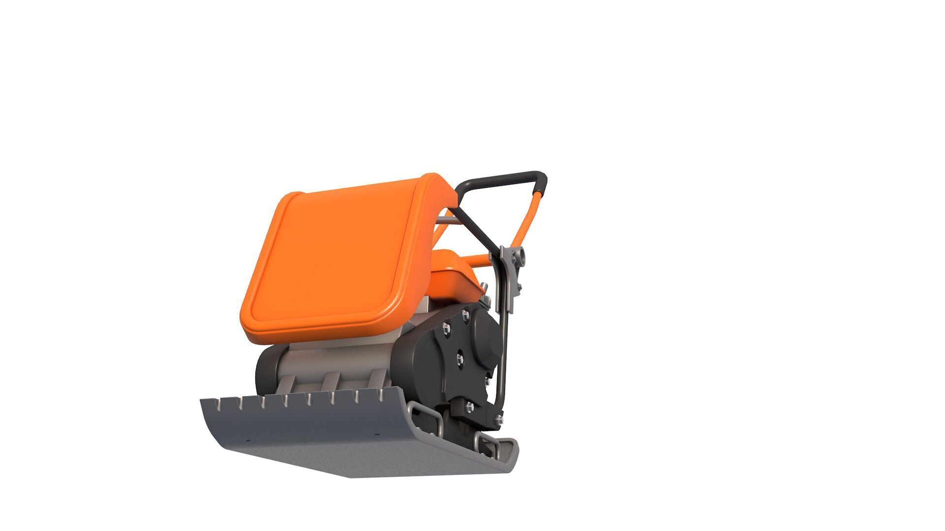 Vibratory Plate Compactor 3D model_2