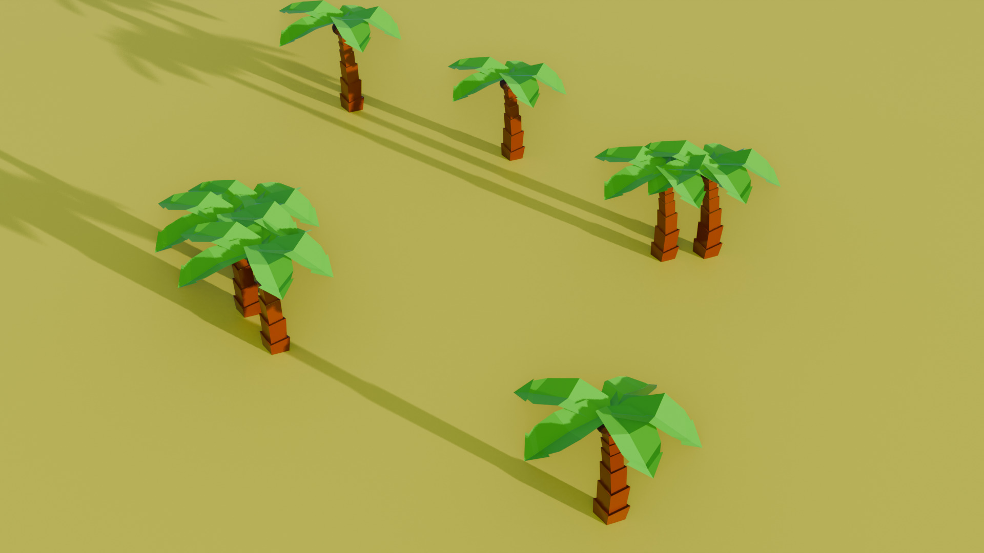 Low Poly Tree-  V2 Low-poly 3D model_2
