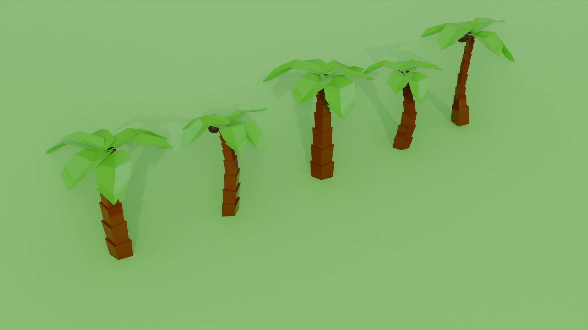 Low Poly Tree-  V2 Low-poly 3D model_1