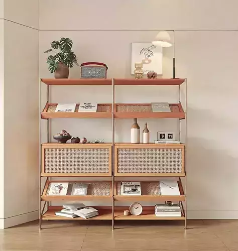 WABI SABI STYLE 3D CABINETS 0090