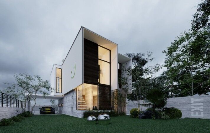 House Exterior Model 3D model_8