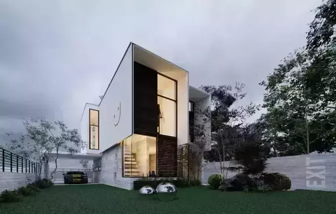  House Exterior Model 3D model