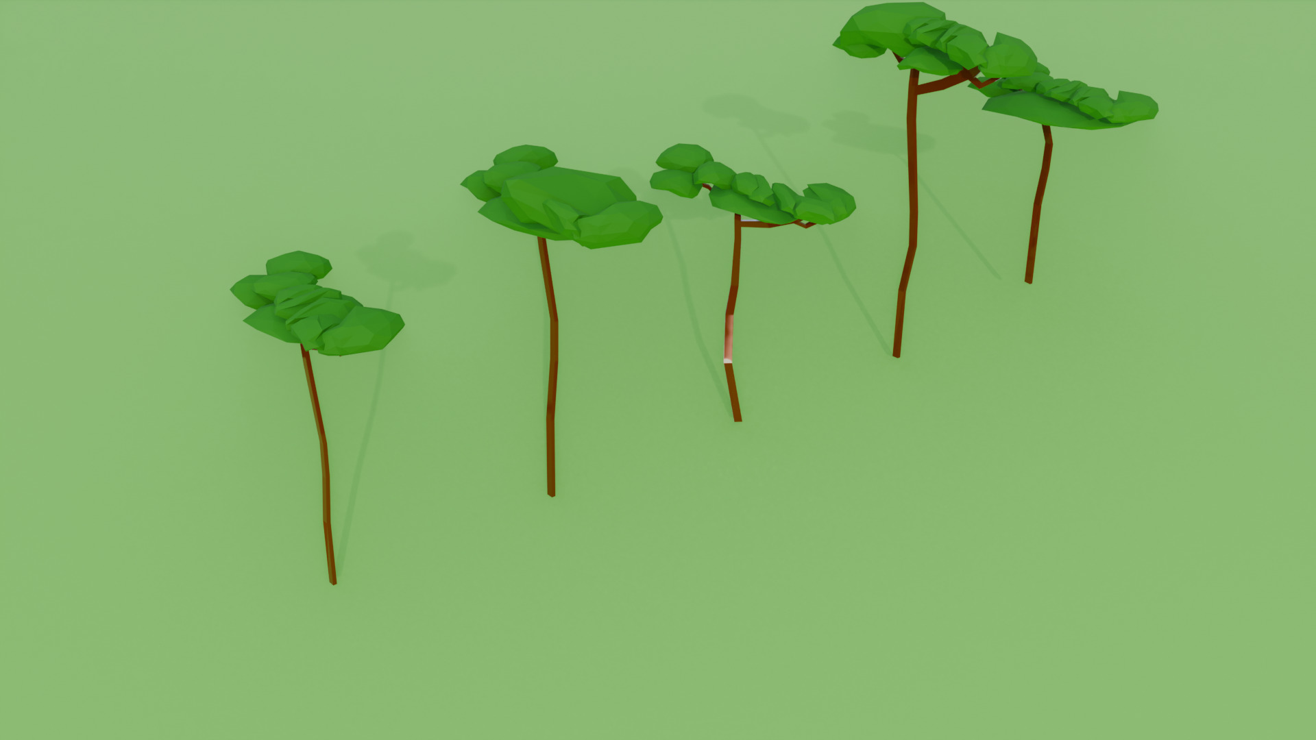 Low Poly Tree-  V3 Low-poly 3D model_1