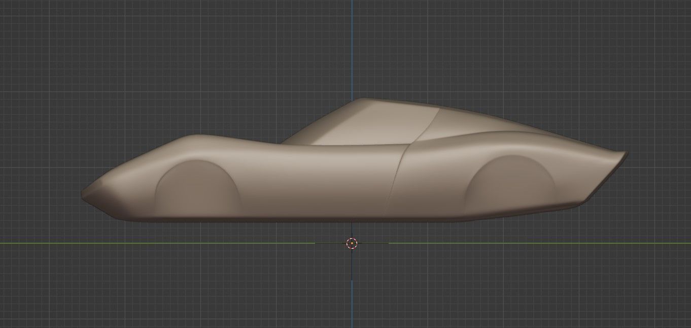 lambo  Miura-Inspired - Classic Sports Car Speedform 3D print model_22