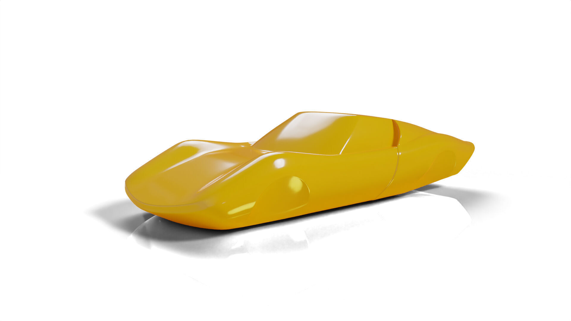 lambo  Miura-Inspired - Classic Sports Car Speedform 3D print model_17
