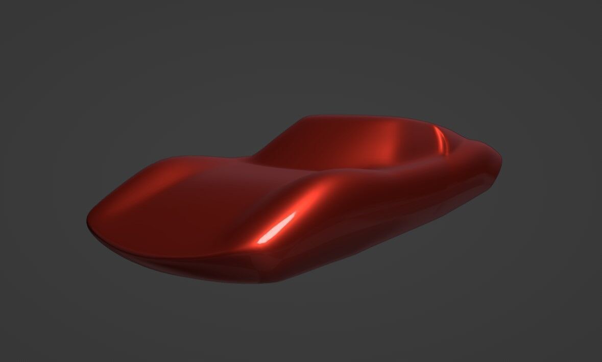 lambo  Miura-Inspired - Classic Sports Car Speedform 3D print model_8