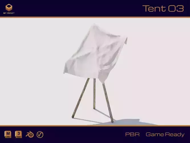 Tent 03 3D model