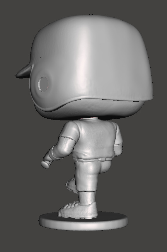 Bo Jackson Bat Break Custom Funko 3D print model_5