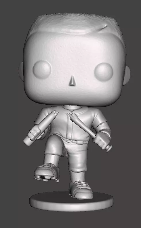 Bo Jackson Bat Break Custom Funko 3D print model_0