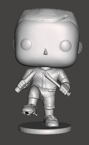 Bo Jackson Bat Break Custom Funko 3D print model