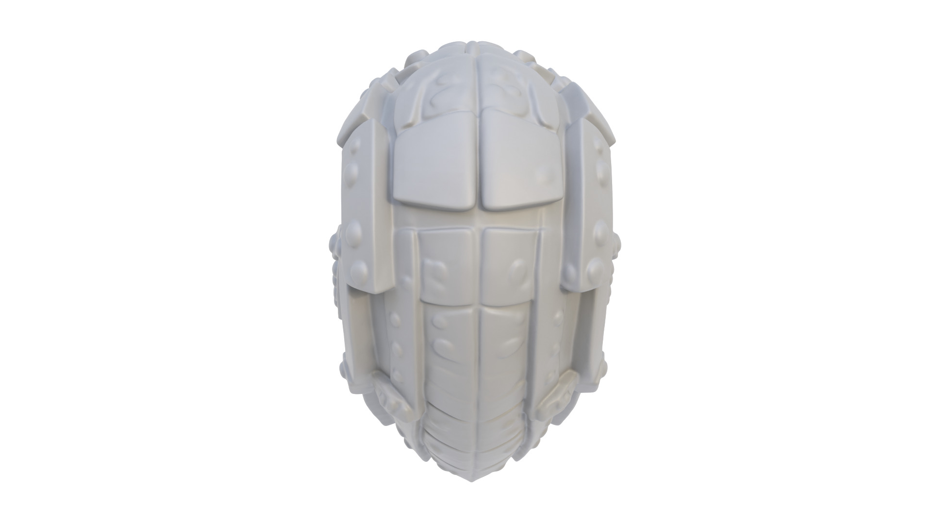 Armored Heart 3D model_3