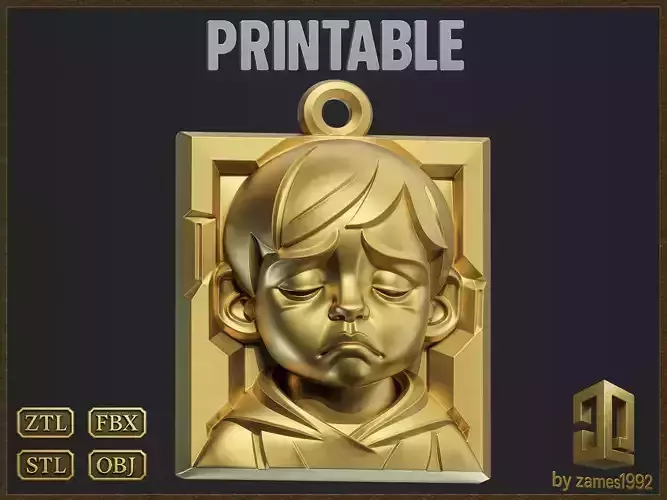 Melancholy Kid Pendant