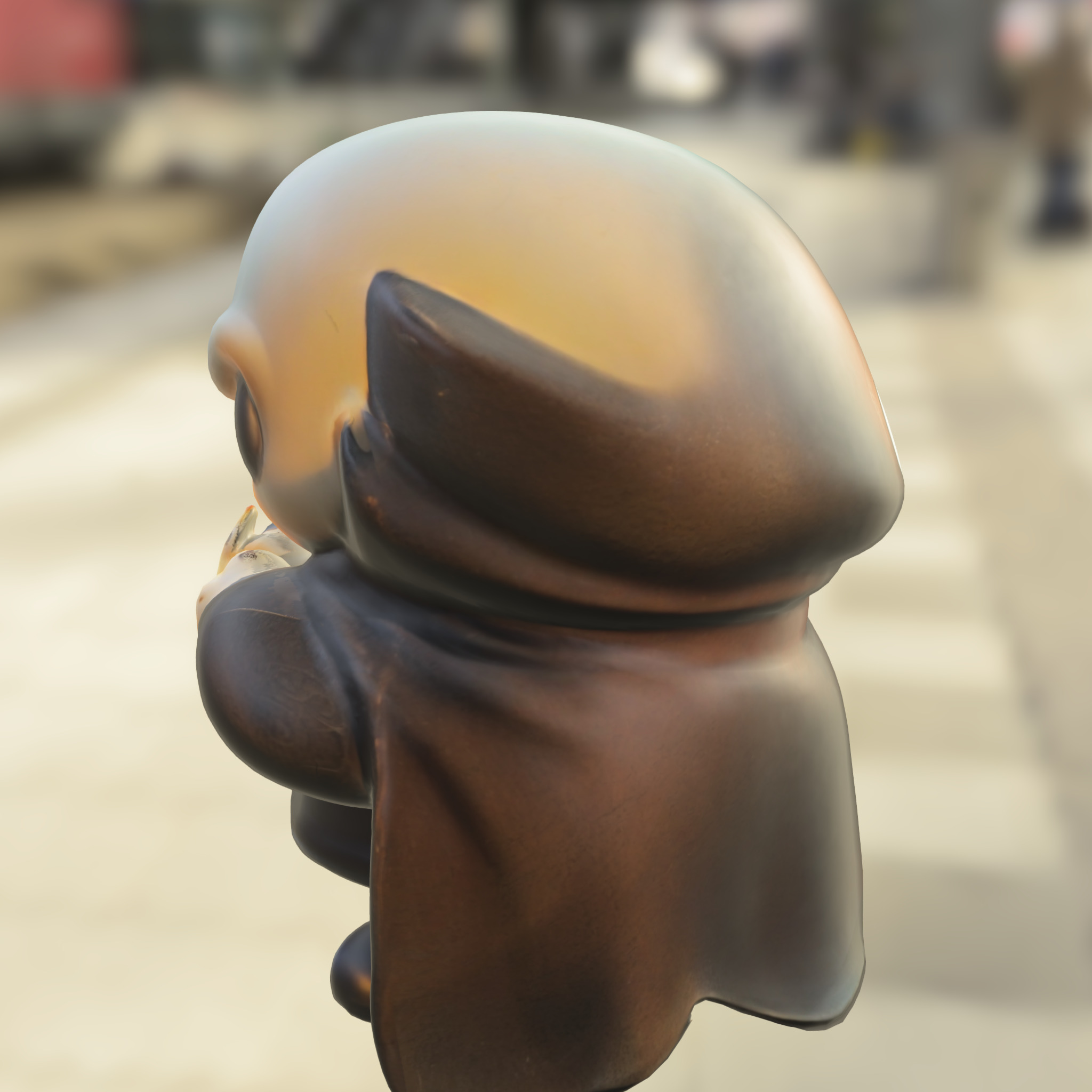 Fester plush Chibi 3D model_2