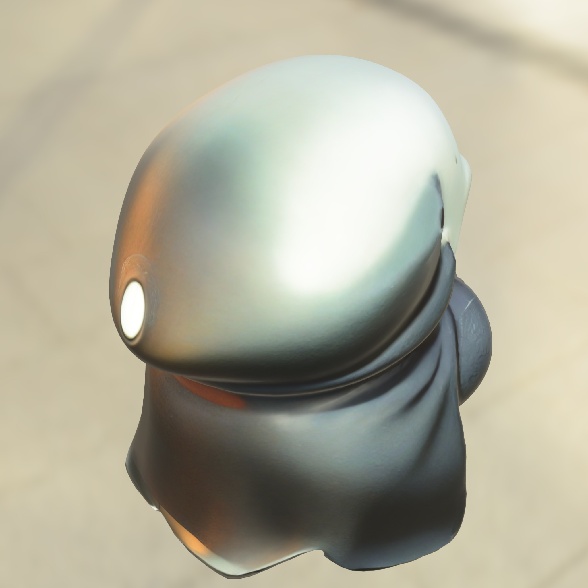 Fester plush Chibi 3D model_3