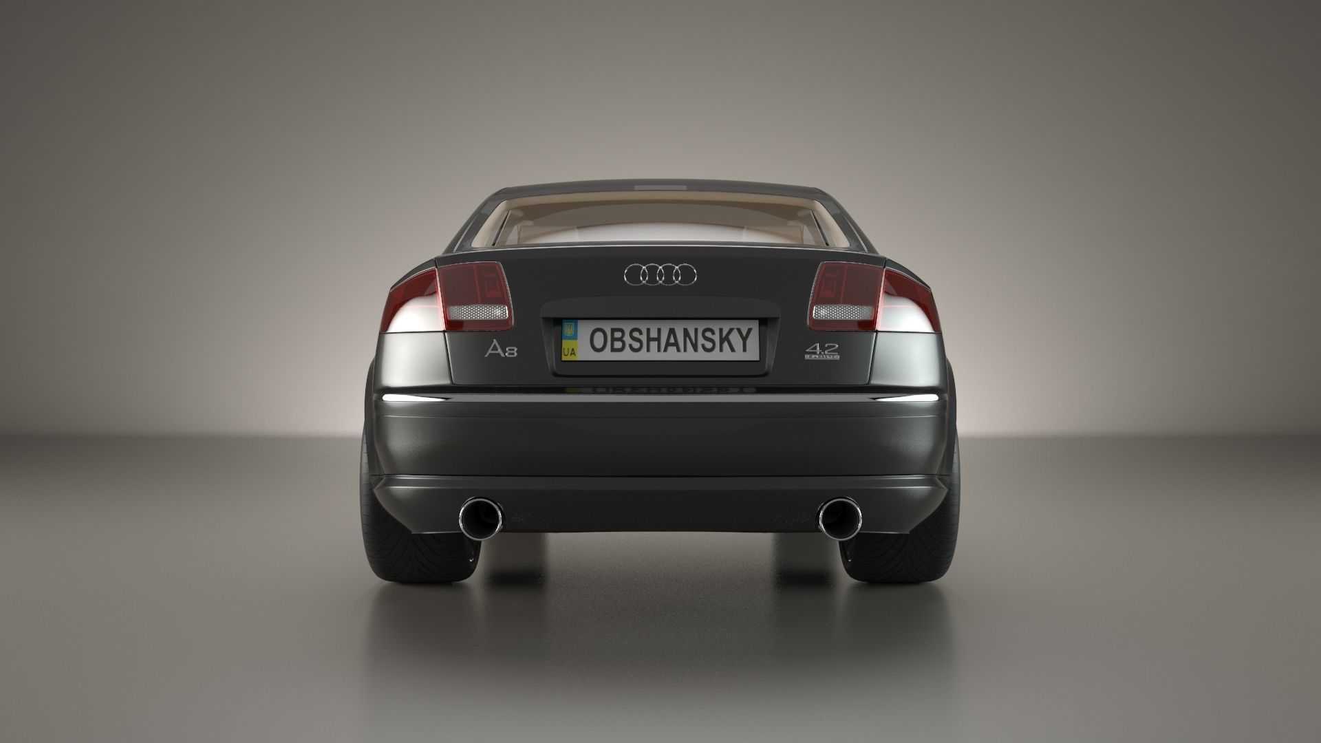 Audi A8 2002 Quattro 3D model_54