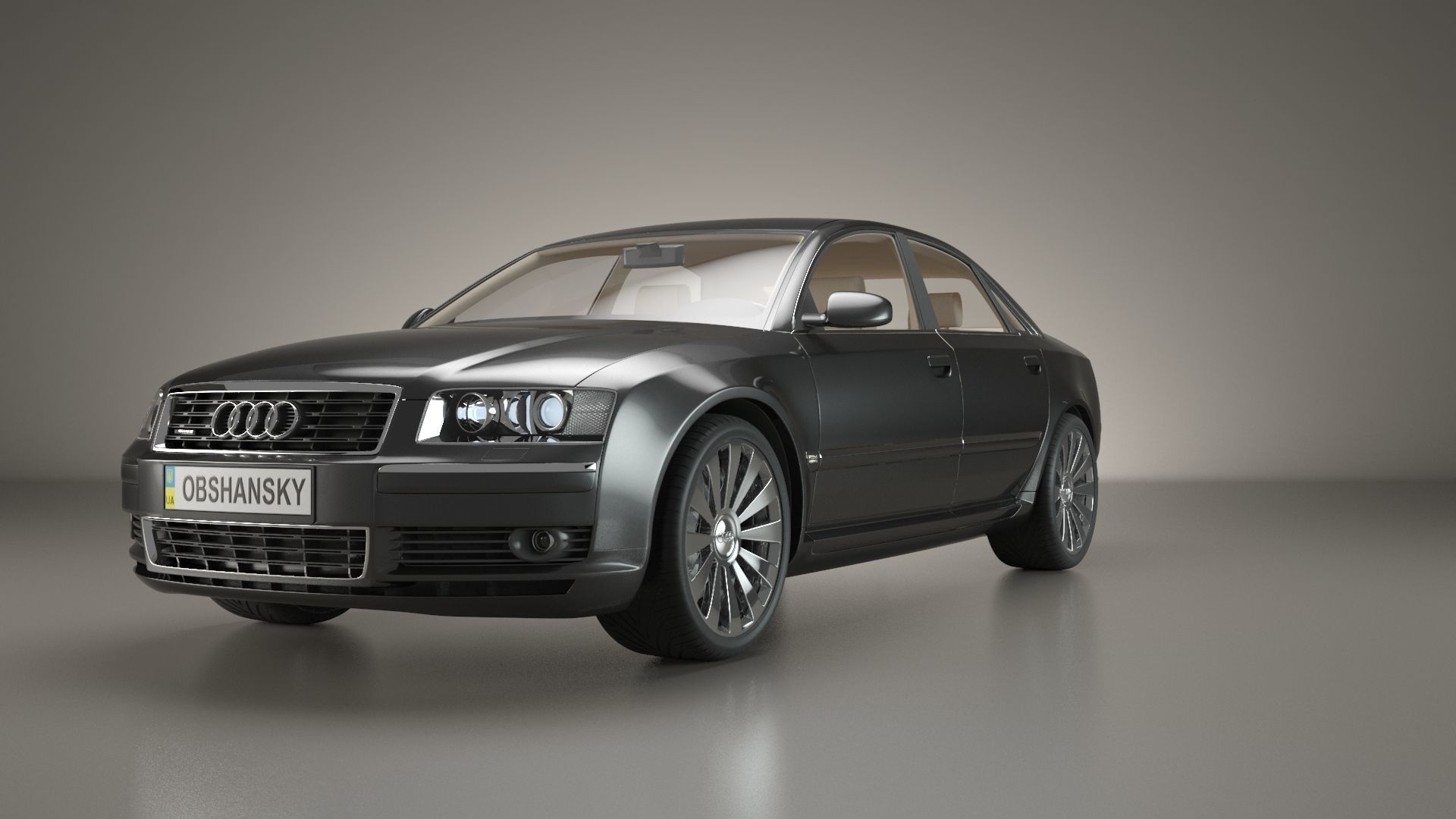 Audi A8 2002 Quattro 3D model_39