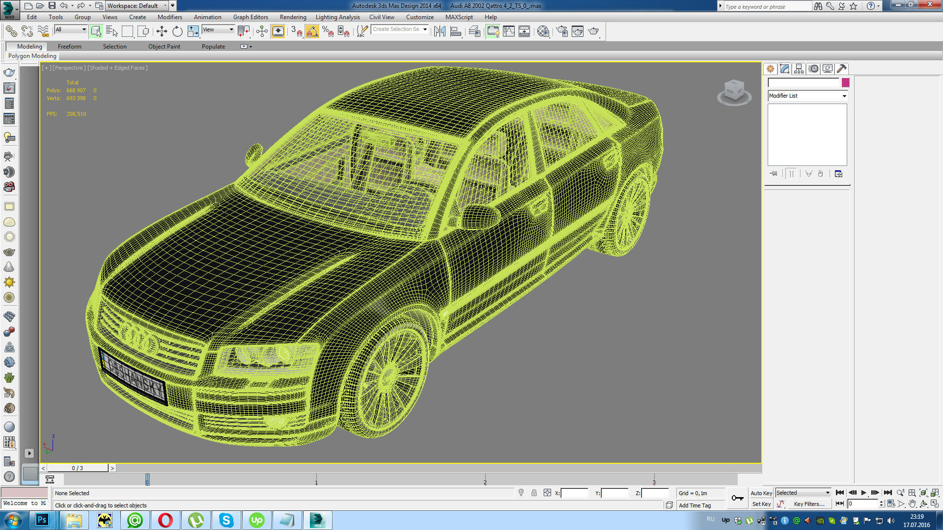 Audi A8 2002 Quattro 3D model_24