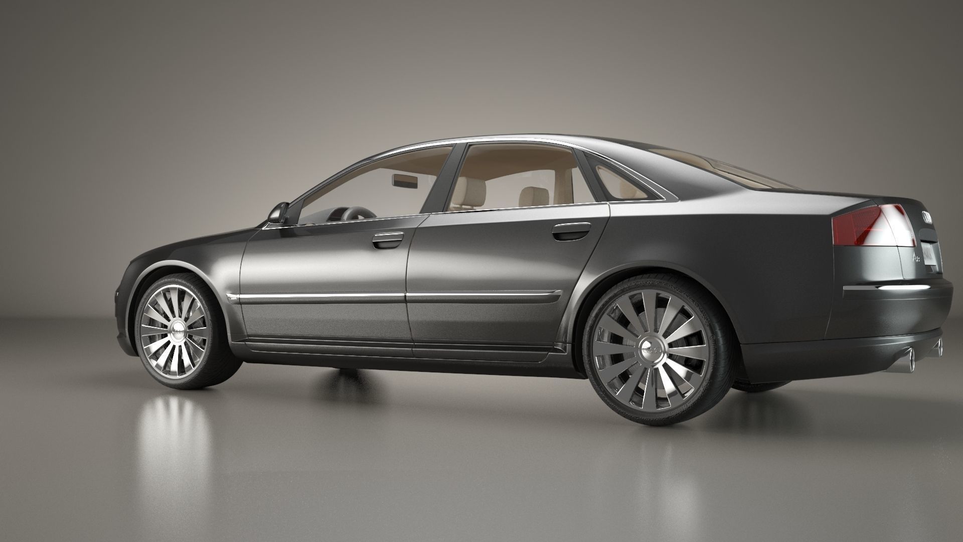 Audi A8 2002 Quattro 3D model_48