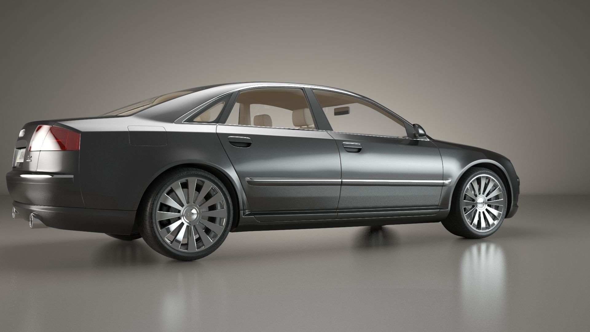 Audi A8 2002 Quattro 3D model_60