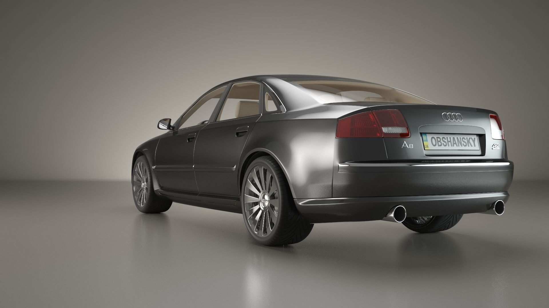 Audi A8 2002 Quattro 3D model_51