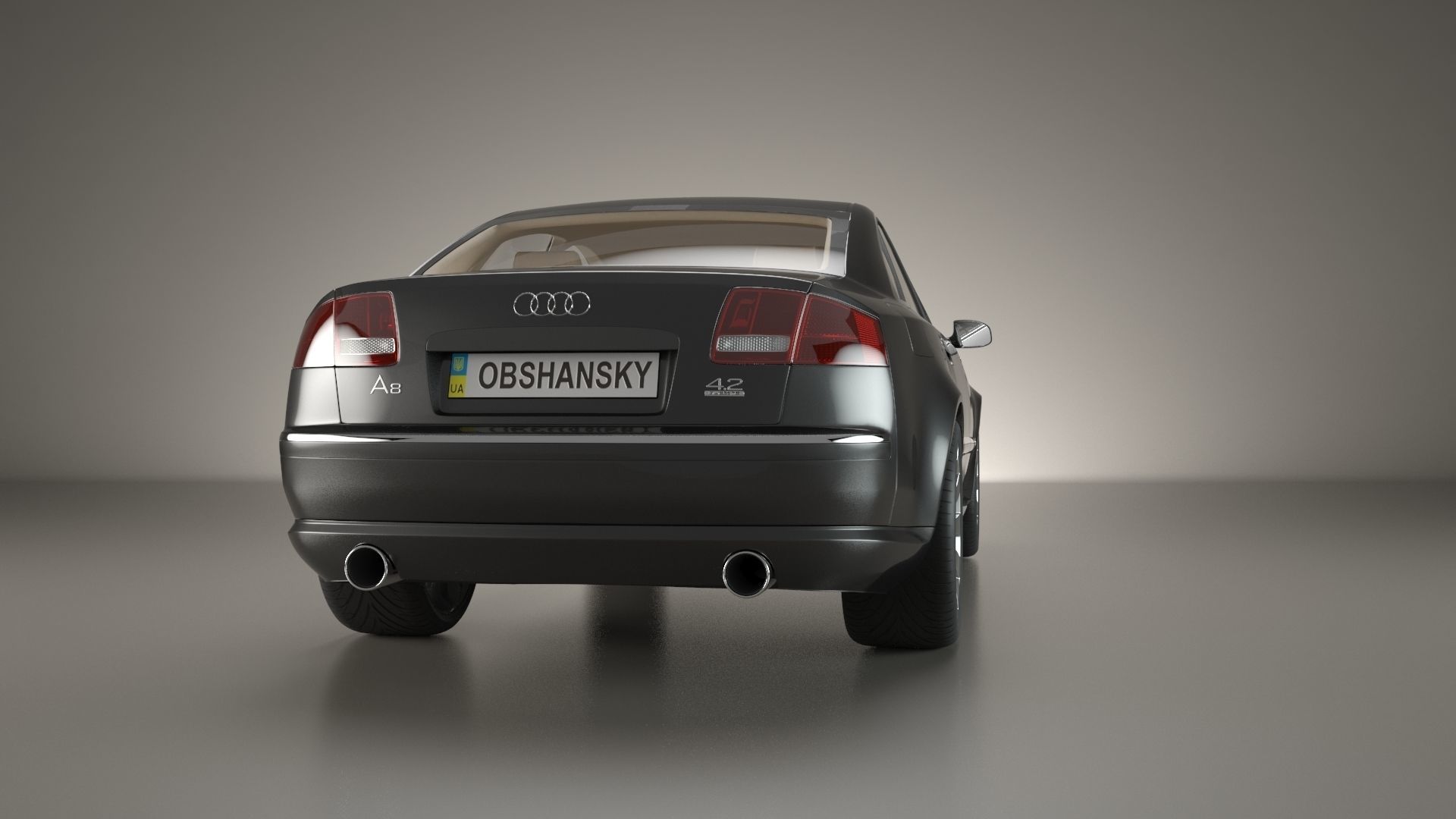 Audi A8 2002 Quattro 3D model_55