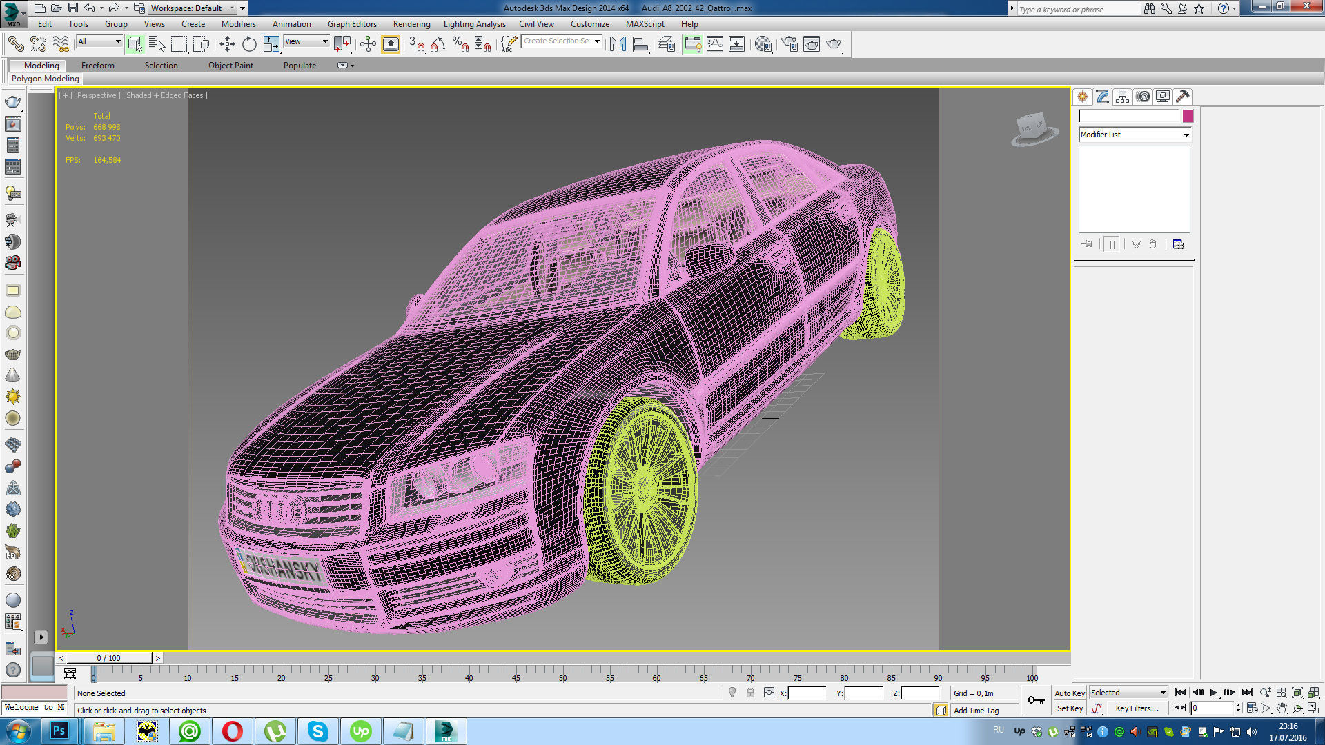 Audi A8 2002 Quattro 3D model_25