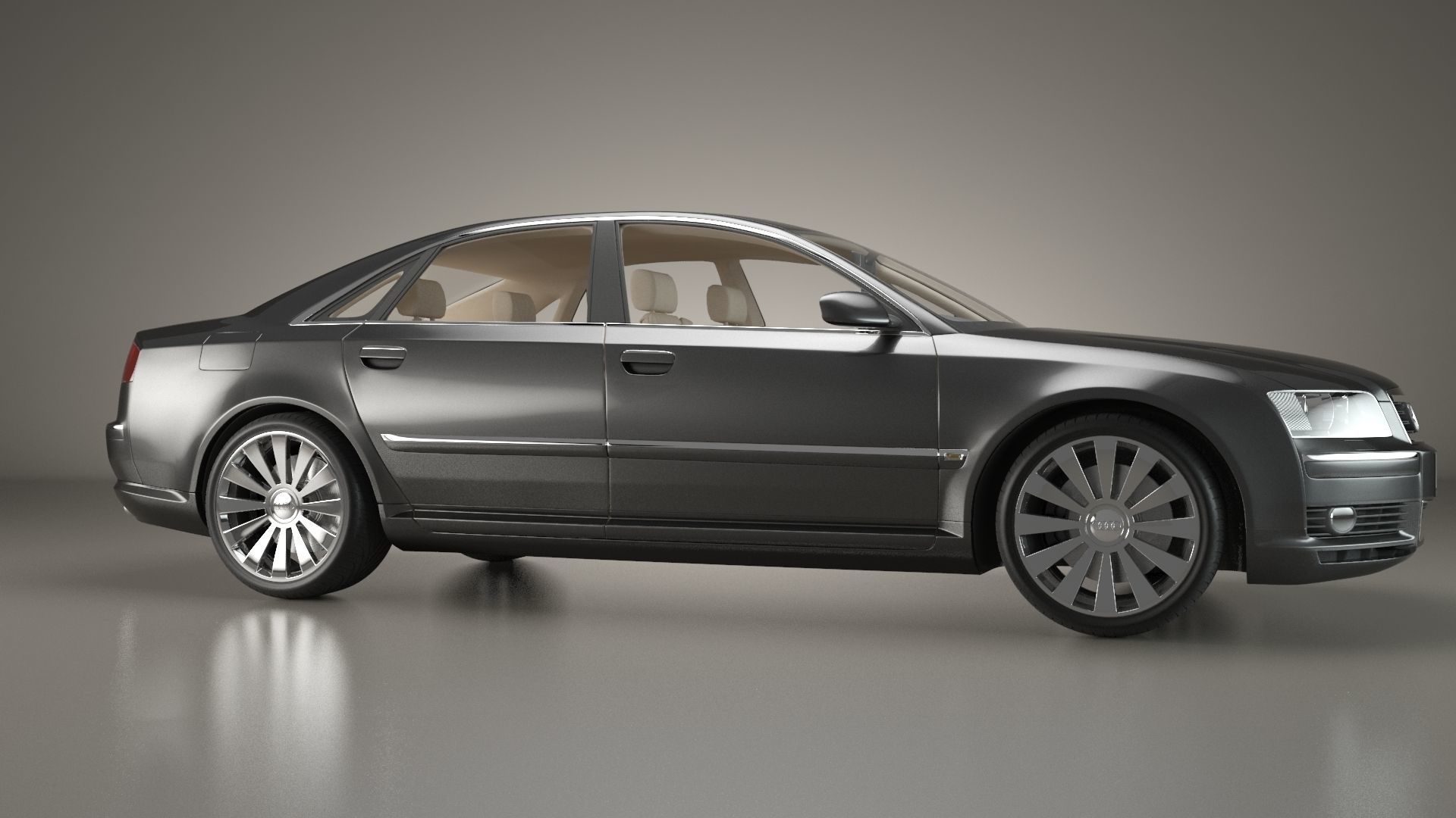 Audi A8 2002 Quattro 3D model_29