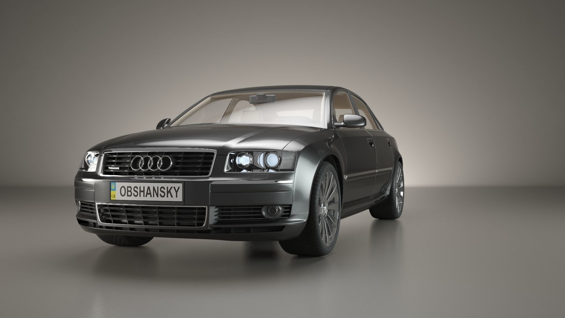 Audi A8 2002 Quattro 3D model_37