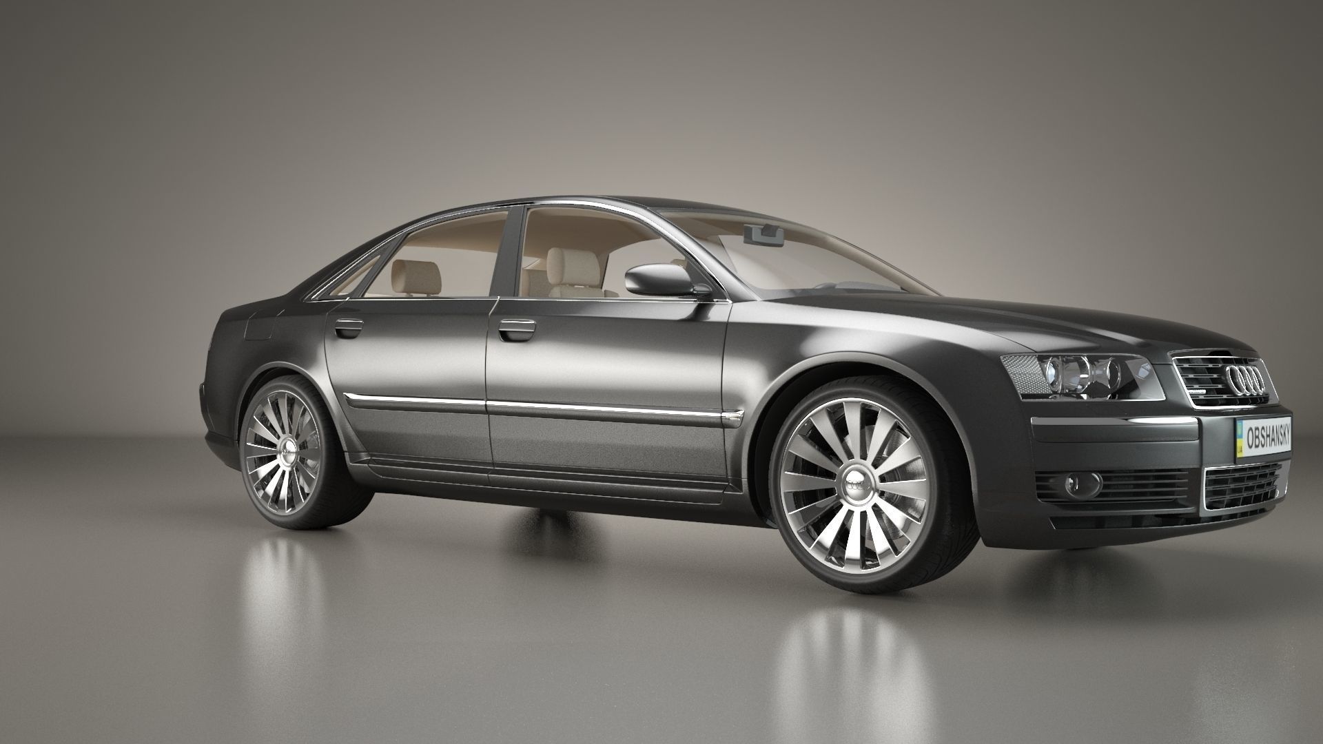 Audi A8 2002 Quattro 3D model_31