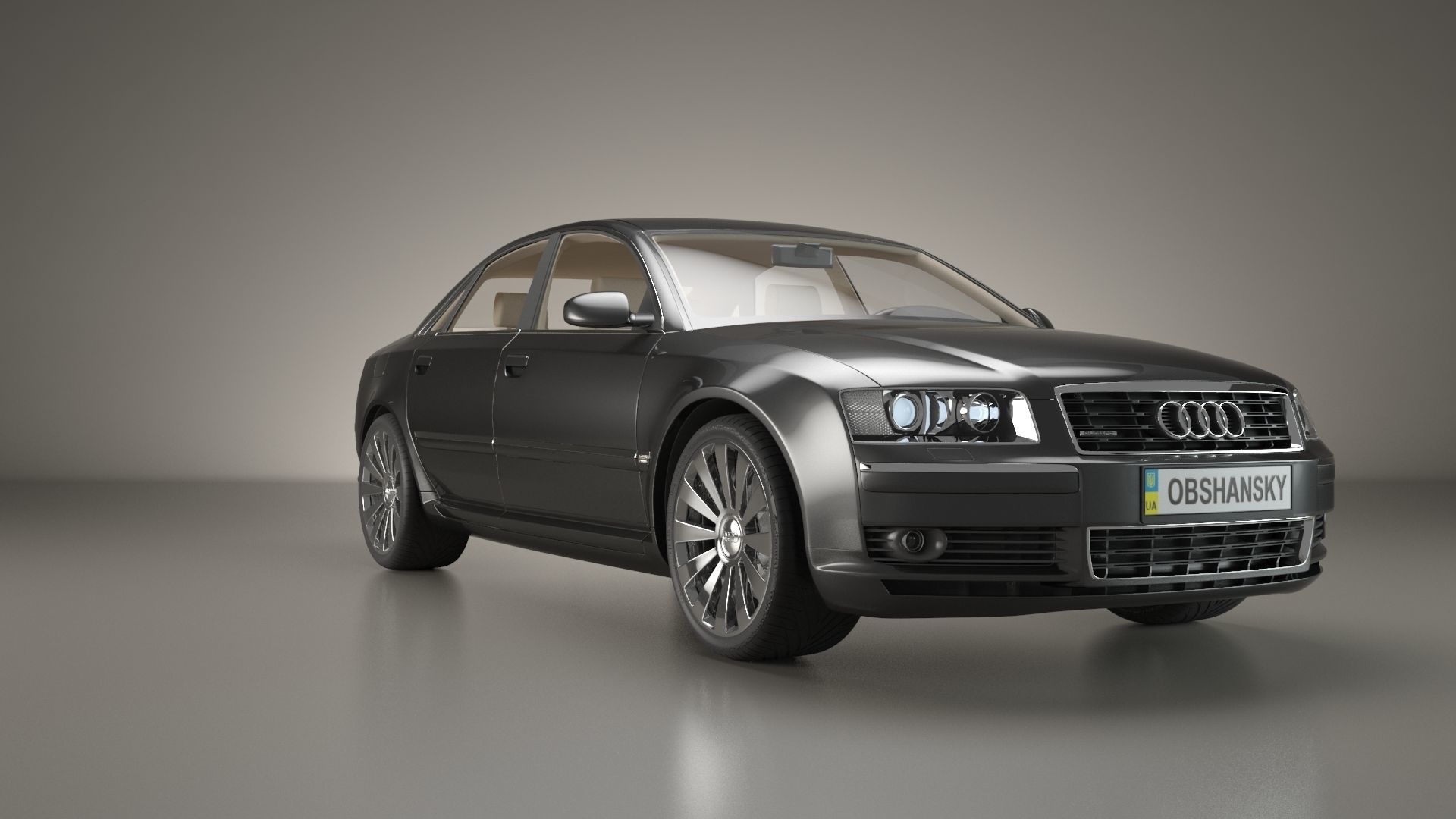 Audi A8 2002 Quattro 3D model_33