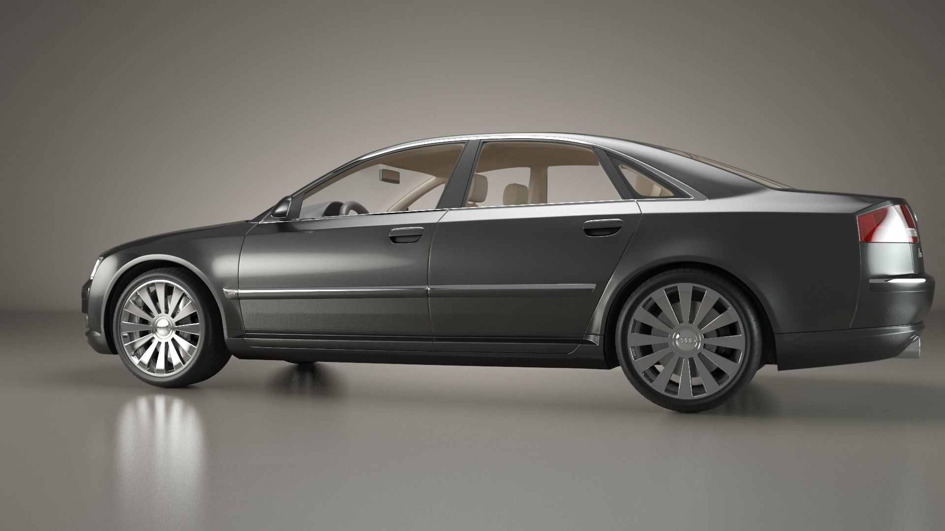 Audi A8 2002 Quattro 3D model_47