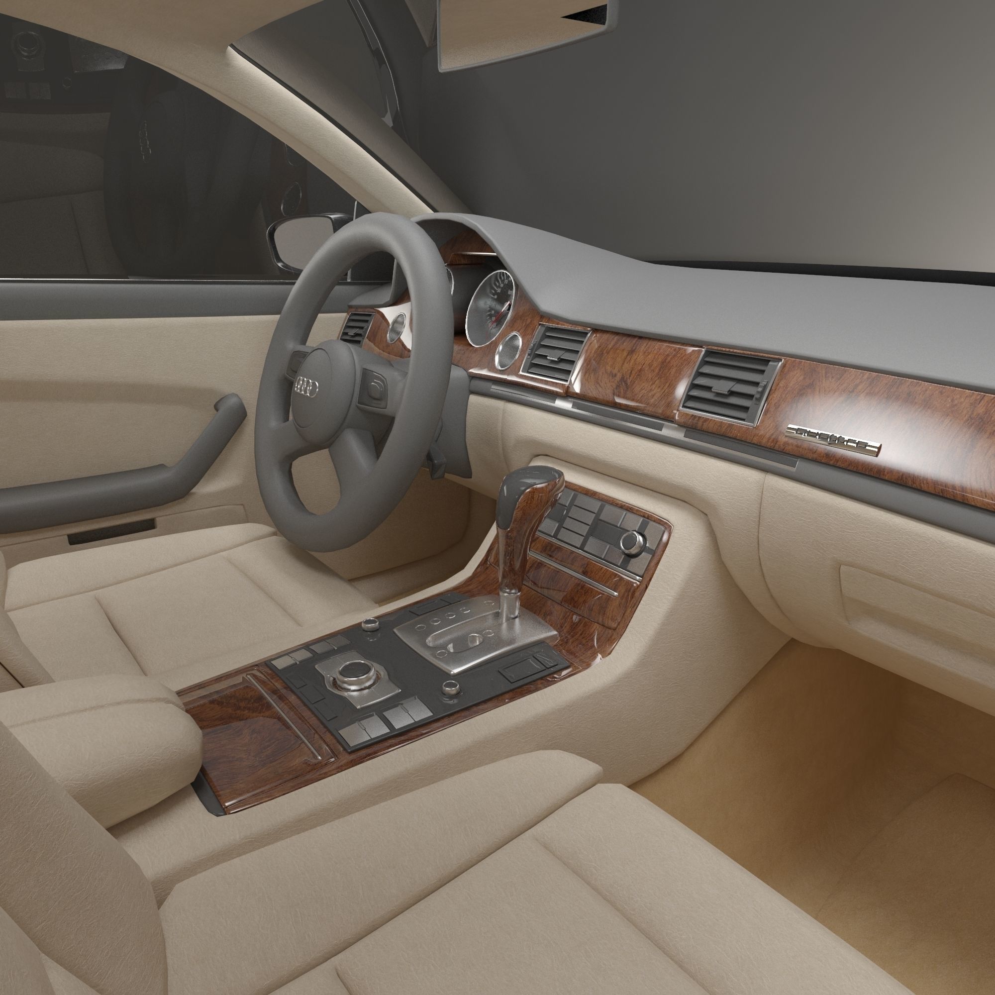 Audi A8 2002 Quattro 3D model_22