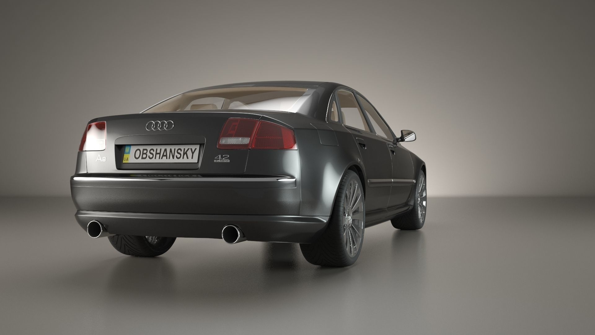 Audi A8 2002 Quattro 3D model_56