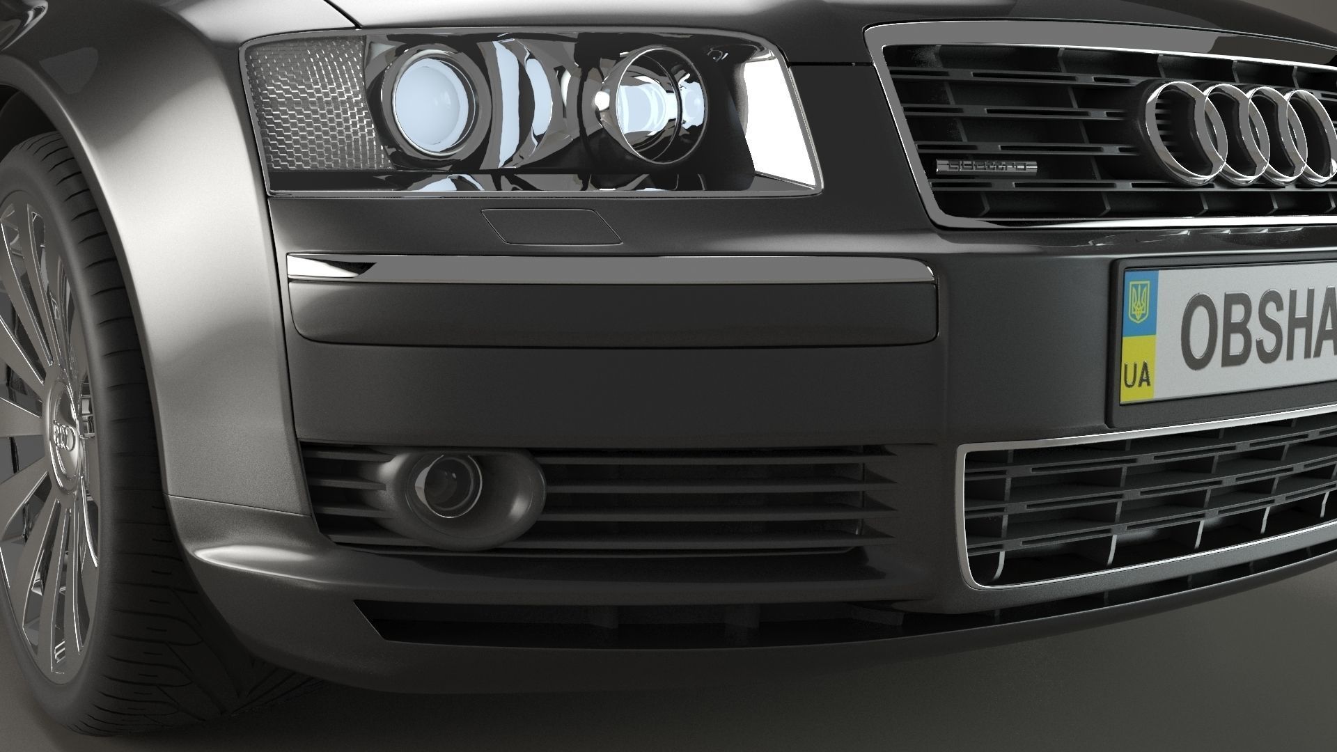 Audi A8 2002 Quattro 3D model_10