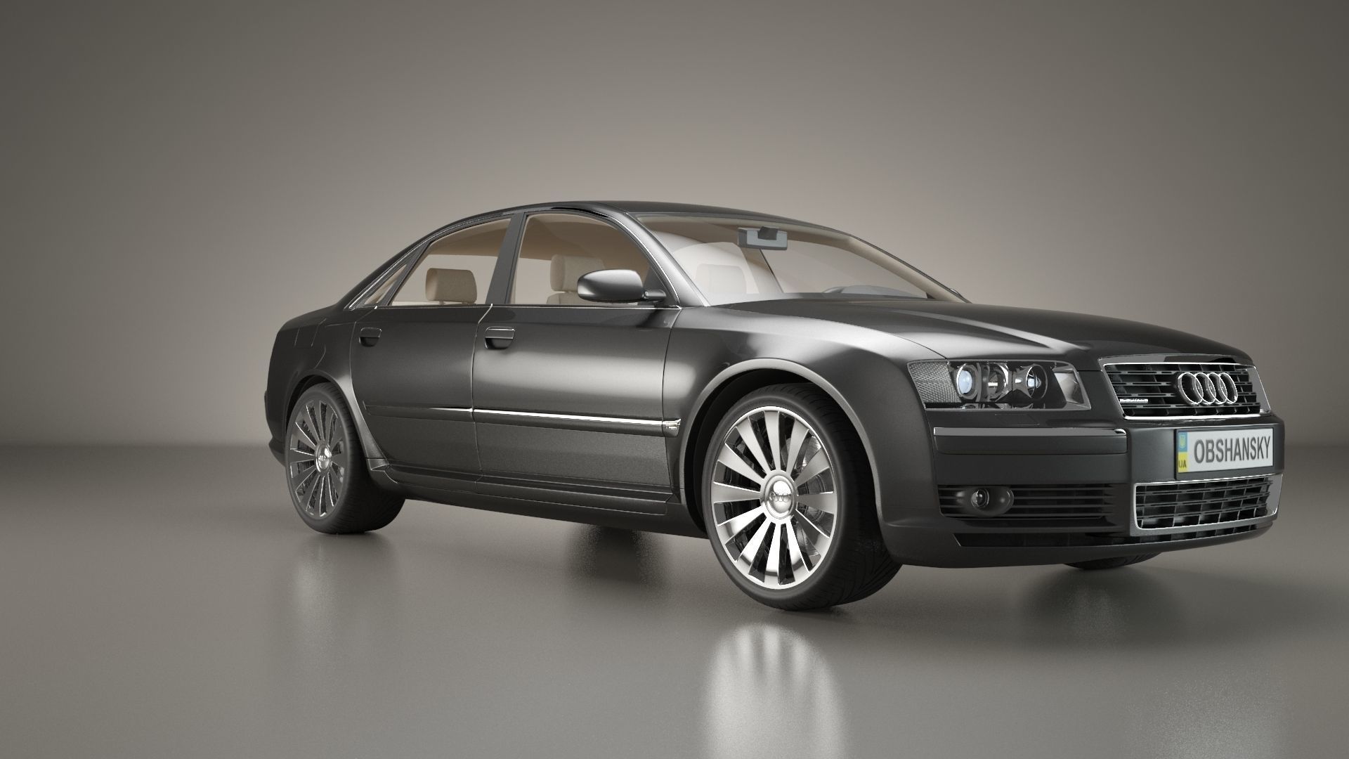 Audi A8 2002 Quattro 3D model_32