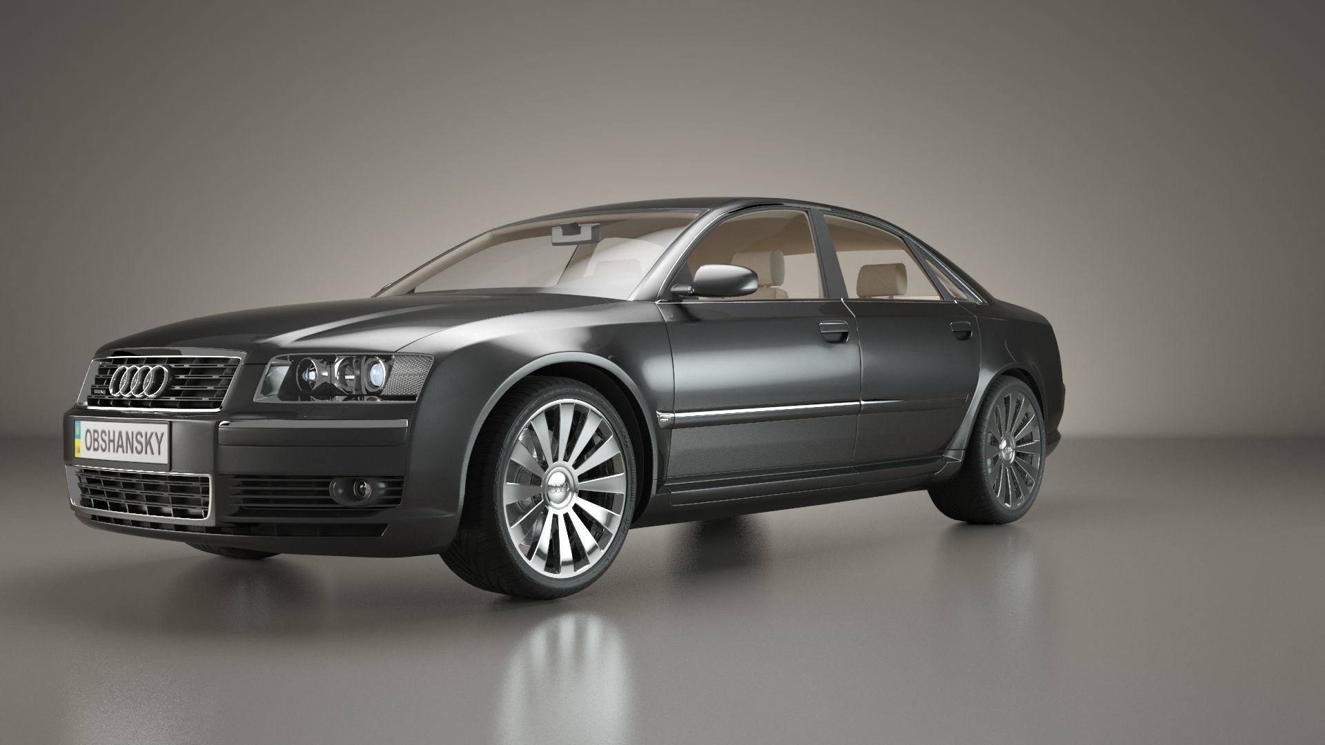 Audi A8 2002 Quattro 3D model_40