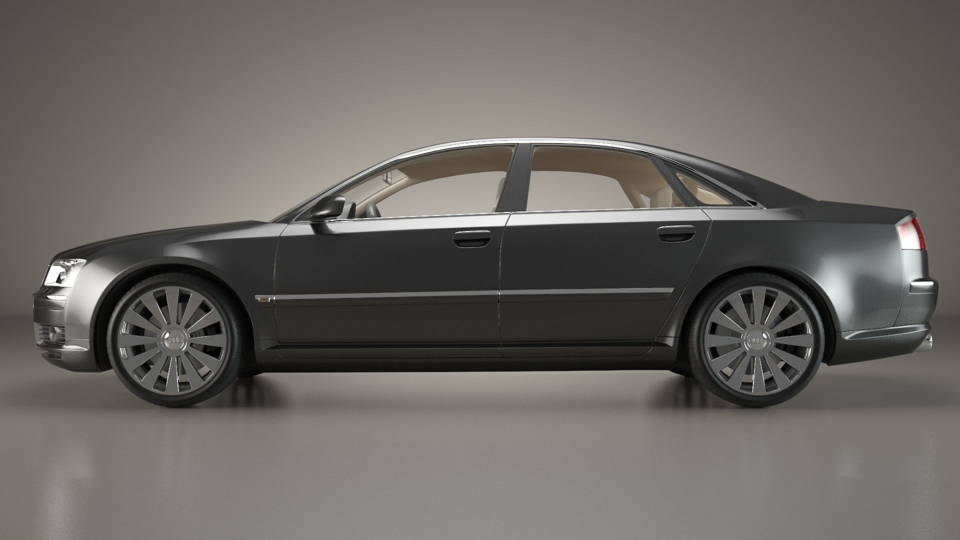 Audi A8 2002 Quattro 3D model_45