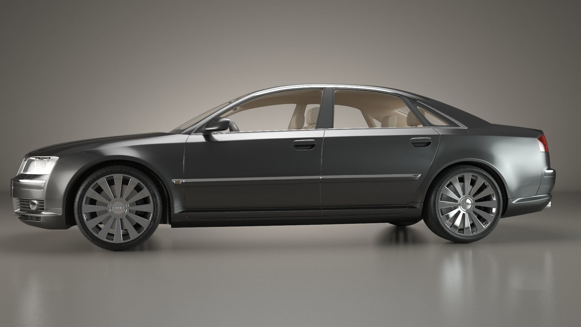 Audi A8 2002 Quattro 3D model_44