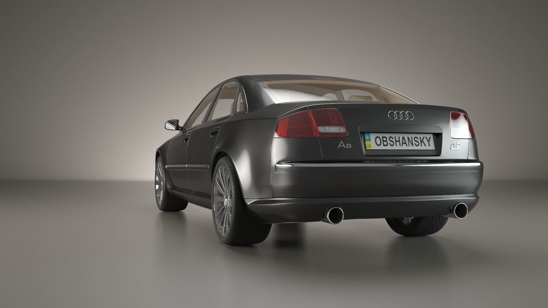 Audi A8 2002 Quattro 3D model_52