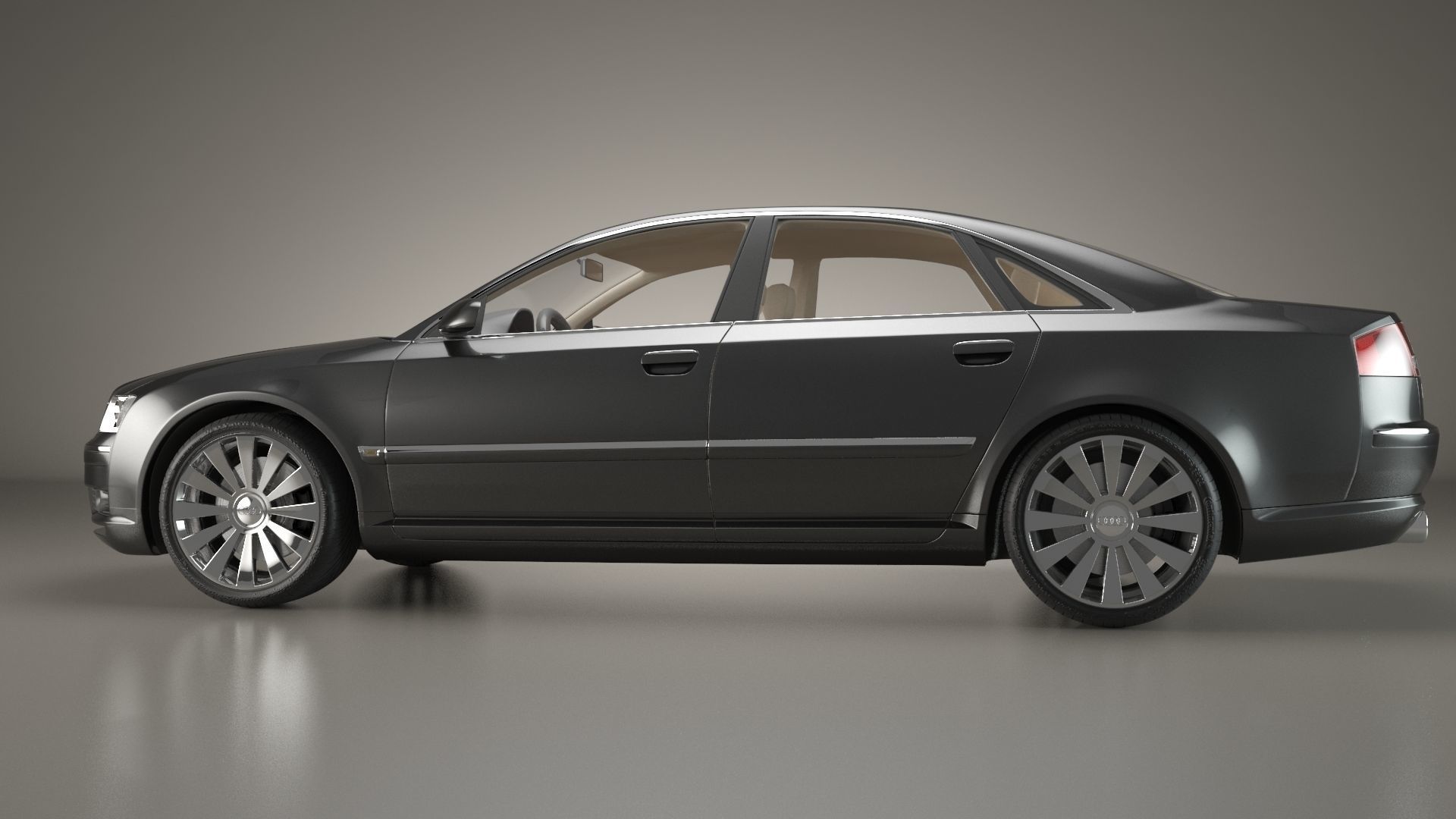 Audi A8 2002 Quattro 3D model_46