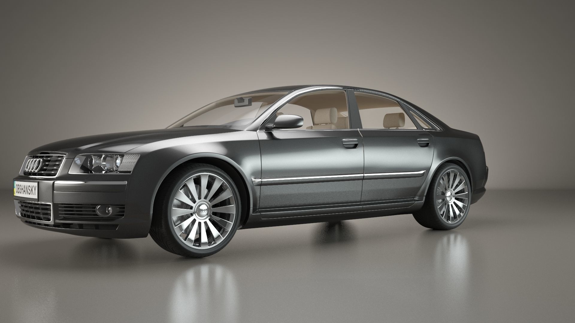 Audi A8 2002 Quattro 3D model_41