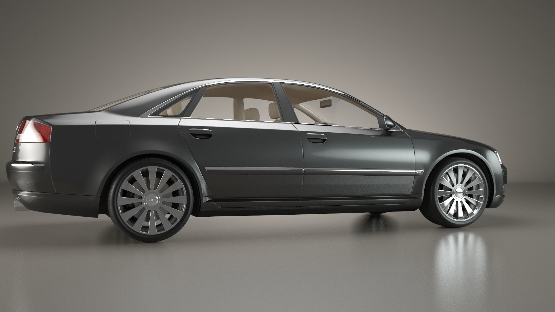 Audi A8 2002 Quattro 3D model_61