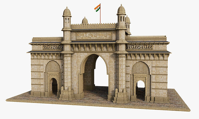 Mumbai The Gateway of India 3D model