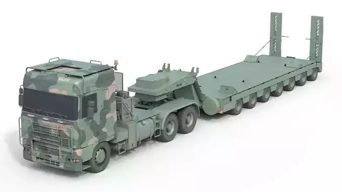 DAF Tropco Truck with Trolley  