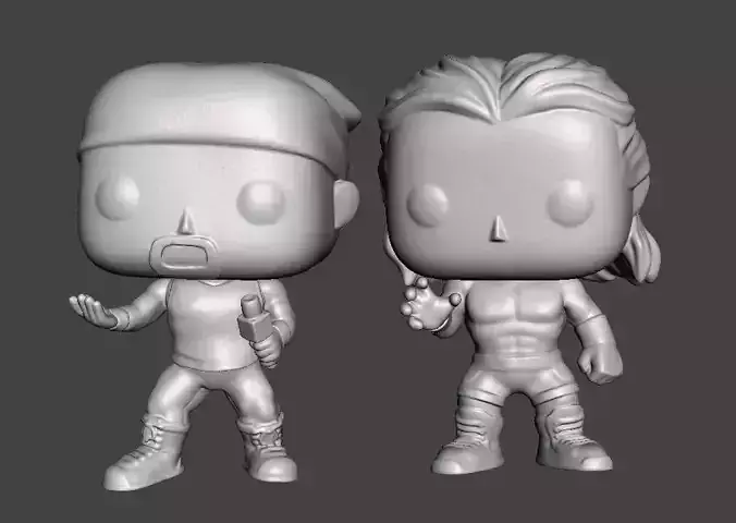 WWE New Age Outlaws Custom Funko Pops