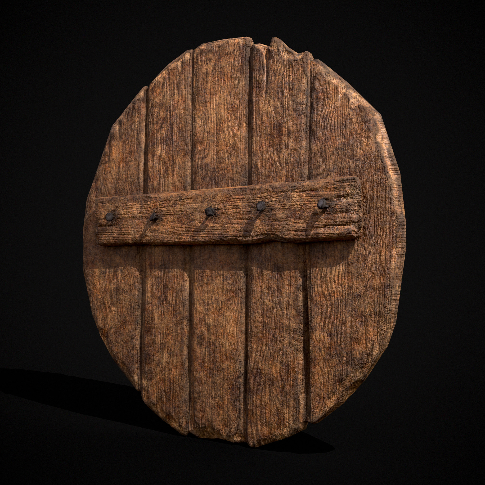 Celtic RWB Vegvisir Coat of Arms Low-poly 3D model_11