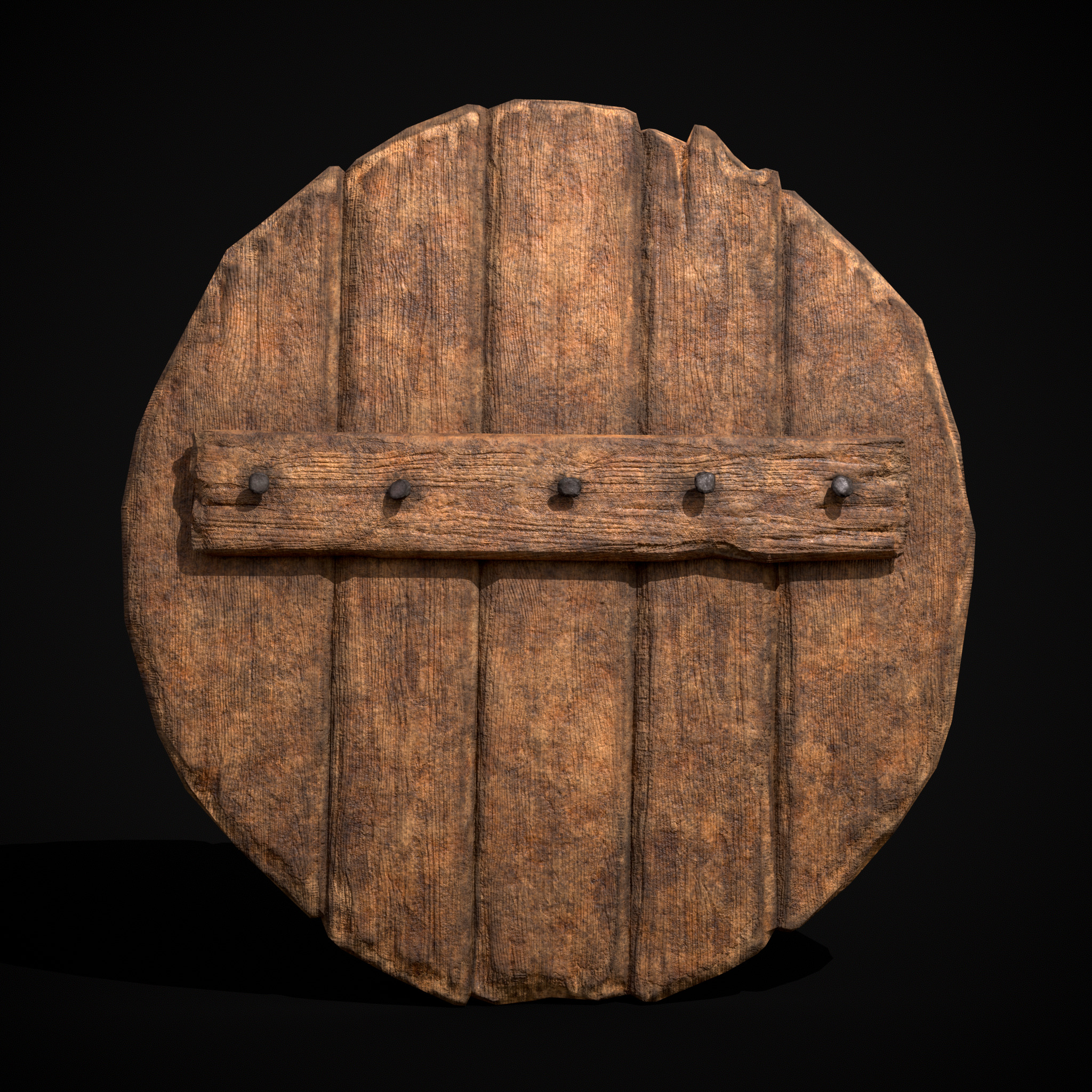 Celtic RWB Vegvisir Coat of Arms Low-poly 3D model_13