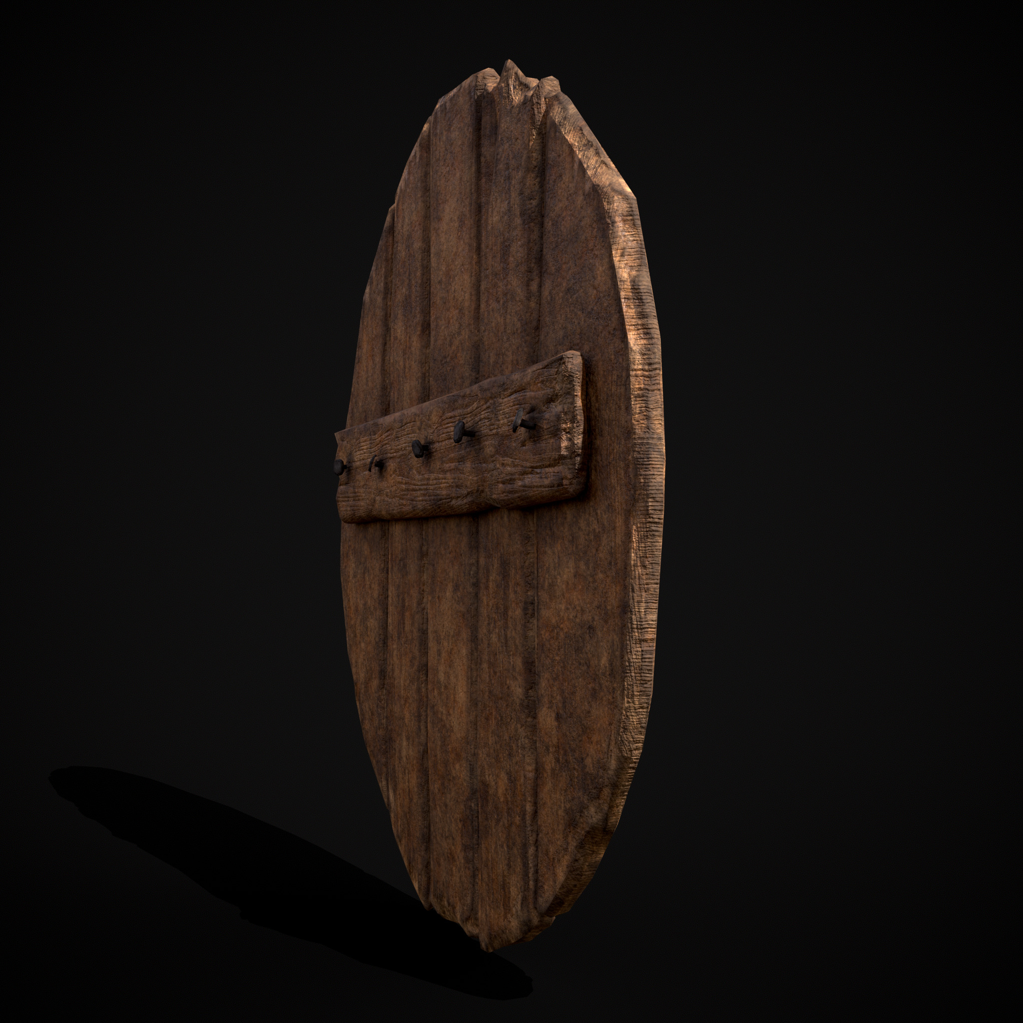 Celtic RWB Vegvisir Coat of Arms Low-poly 3D model_9